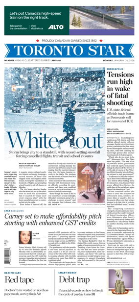 Cover of Toronto Star