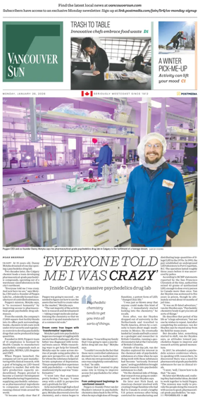 Cover of Vancouver Sun