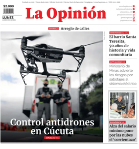 Cover of La Opinion