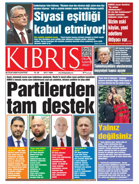 Cover of Kibris Gazetesi