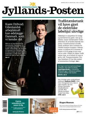 Cover of Jyllands-Posten