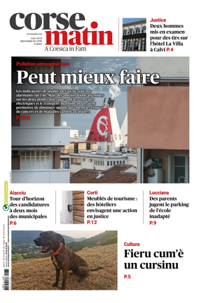 Cover of Corse Matin