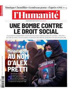 Cover of L'HUMANITE
