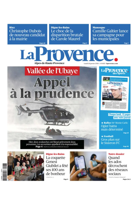 Cover of La Provence Alpes-de-Haute-Provence