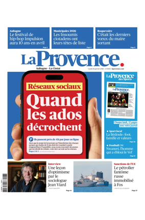 Cover of La Provence Aubagne-La Ciotat