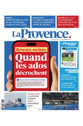 Cover of La Provence Marseille