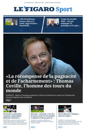 Cover of Le Figaro Sport