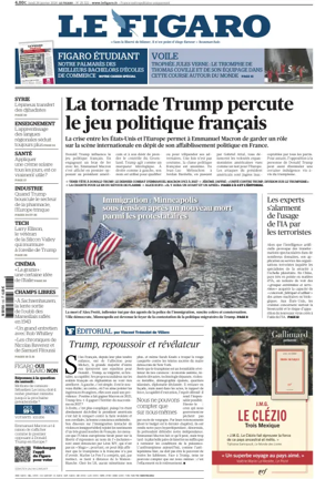 Cover of Le Figaro