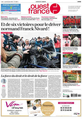 Cover of Ouest France (Orne)