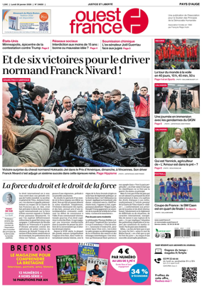 Cover of Ouest France (Pays d'Auge)