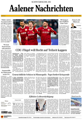 Cover of Aalener Nachrichten