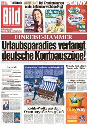 Cover of BILD Hamburg
