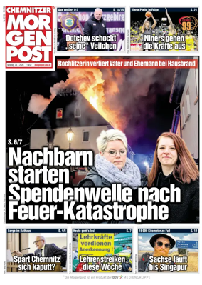 Cover of Chemnitzer Morgenpost