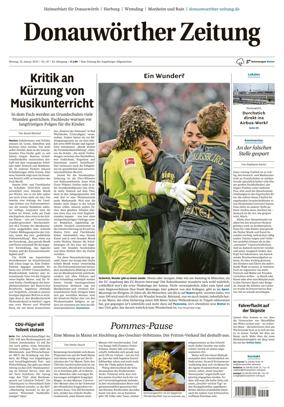 Cover of Donauwoerther Zeitung