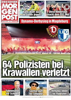 Cover of Dresdner Morgenpost