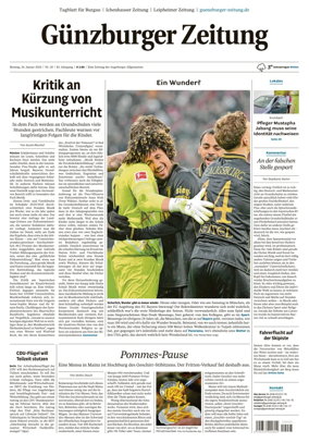 Cover of Guenzburger Zeitung