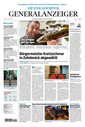 Cover of Hennigsdorfer Generalanzeiger
