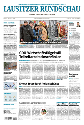 Cover of Lausitzer Rundschau