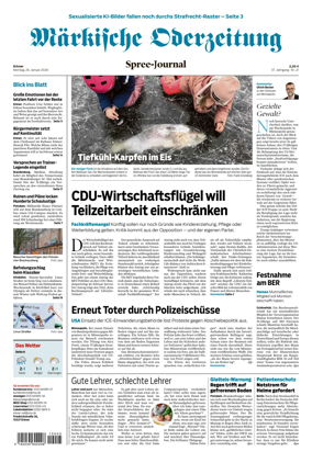 Cover of Markische Oderzeitung Erkner