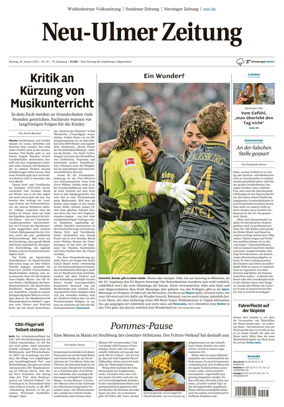 Cover of Neu-Ulmer Zeitung