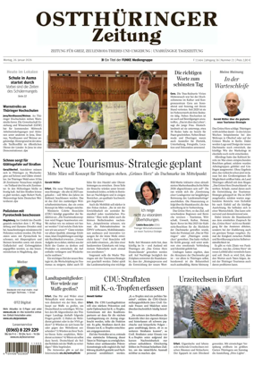 Cover of Ostthuringer Zeitung (Greiz)