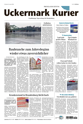 Cover of Prenzlauer Zeitung