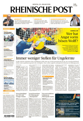 Cover of Rheinische Post – Dusseldorf Stadt