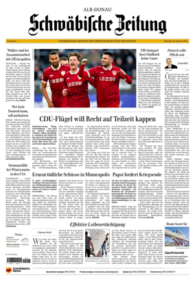 Cover of Schwabische Zeitung (Alb-Donau)