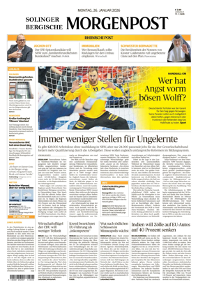 Cover of Solinger Bergische Morgenpost/Remscheid