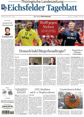 Cover of Thuringische Landeszeitung (Eichsfeld)