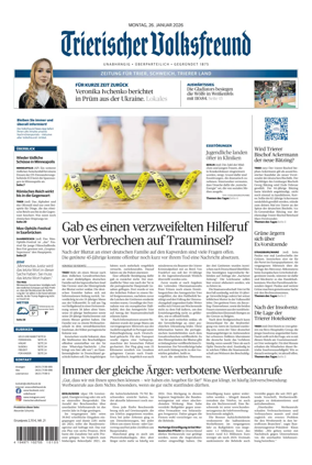 Cover of Trierischer Volksfreund