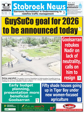 Cover of Stabroek News