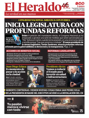 Cover of Diario El Heraldo