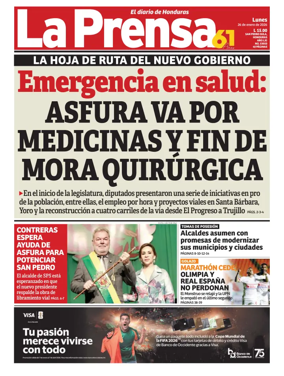 Cover of Diario La Prensa