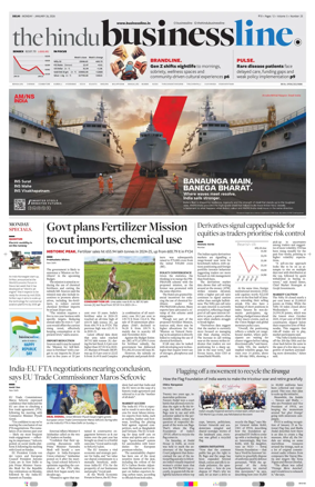 Cover of BusinessLine (Delhi)