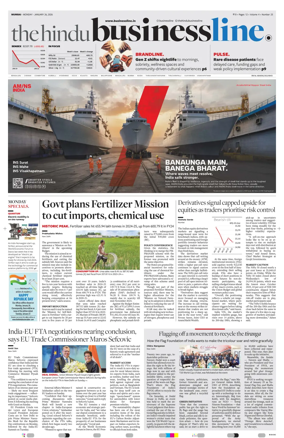 Cover of BusinessLine (Mumbai)