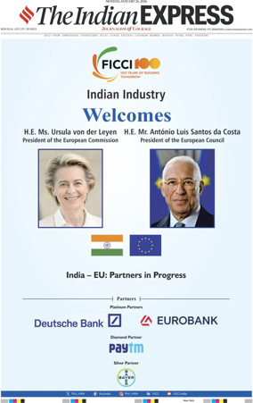 Cover of The Indian Express