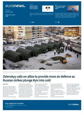 Cover of EuroNews (English Edition)