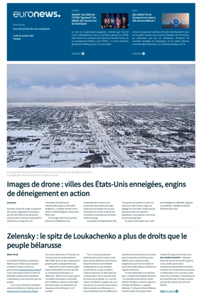 Cover of EuroNews (French Edition)