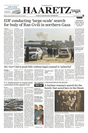 Cover of Haaretz english edition
