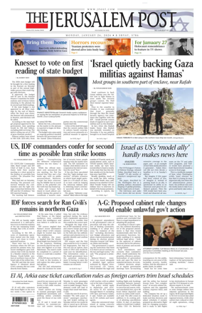Cover of The Jerusalem Post