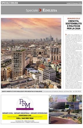 Cover of Corriere della Sera (Brescia)