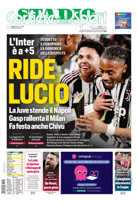Cover of Corriere dello Sport Stadio (Nazionale)