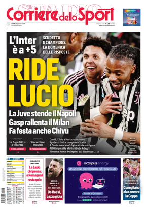 Cover of Corriere dello Sport