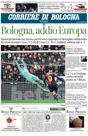 Cover of Corriere di Bologna
