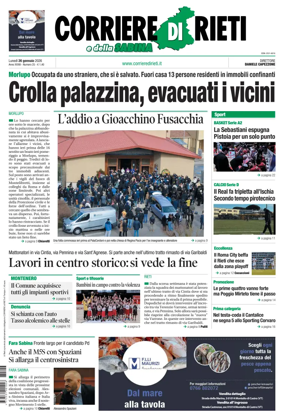 Cover of Corriere di Rieti