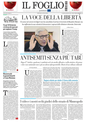 Cover of Il Foglio Quotidiano