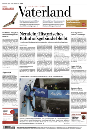 Cover of Liechtensteiner Vaterland