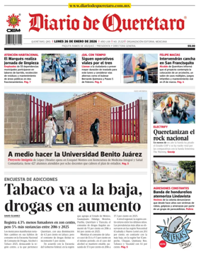 Cover of Diario de Queretaro