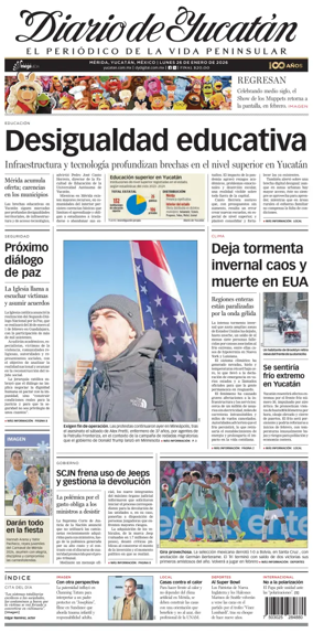 Cover of Diario de Yucatan